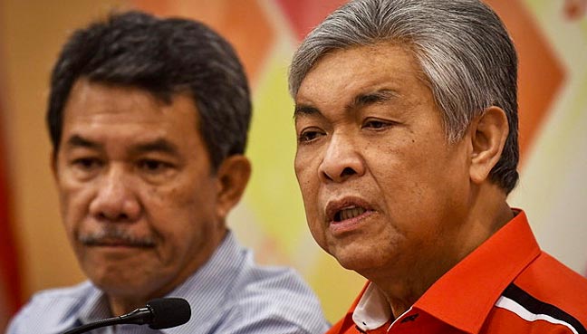 Zahid Mahu Ahli Parlimen Keluar Umno Letak Jawatan Free Malaysia