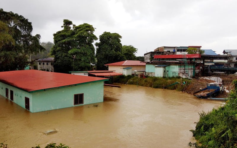 Mangsa Banjir Di Sarawak Meningkat Kepada Orang Free Malaysia