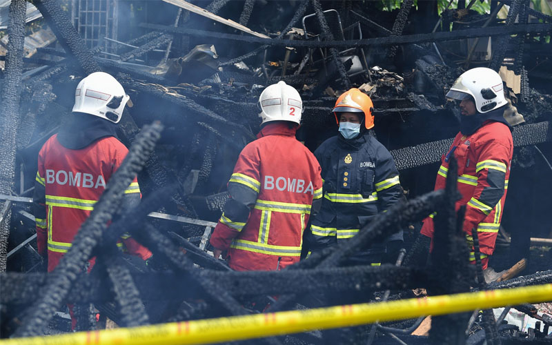 Warga Emas Melecur Dalam Kebakaran Meninggal Dunia Selepas Hari