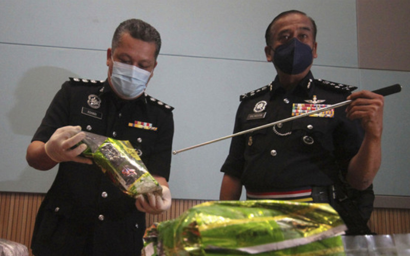 Nabbed Rm Mil In Drugs Seized In Jb Raids Fmt