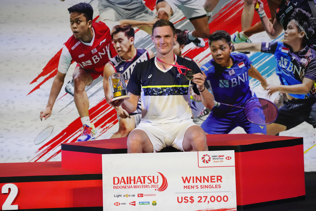 Axelsen Wins Indonesia Masters Title FMT