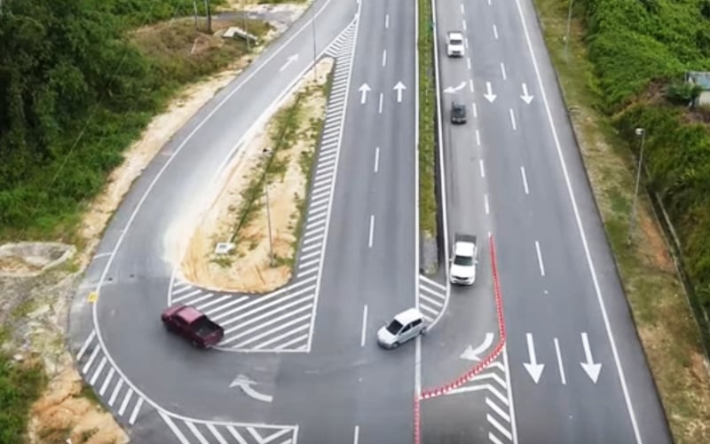 P Turns Replace U Turns On Pan Borneo Highway To Reduce Accidents Fmt