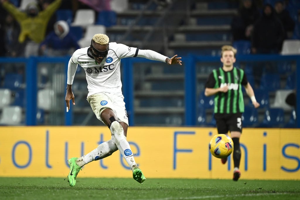 Osimhen Scores Hattrick As Napoli Hammer Sassuolo Fmt