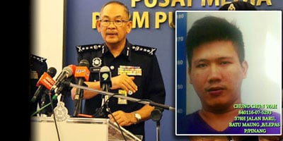 Police: Fugitive in Penang murder ‘armed and dangerous’ | Free Malaysia ...