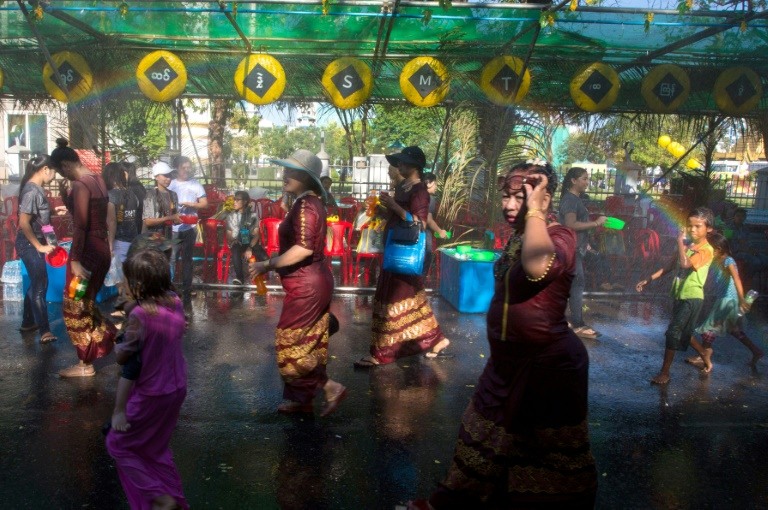 Soaked streets and water fights for Myanmar New Year festival | FMT