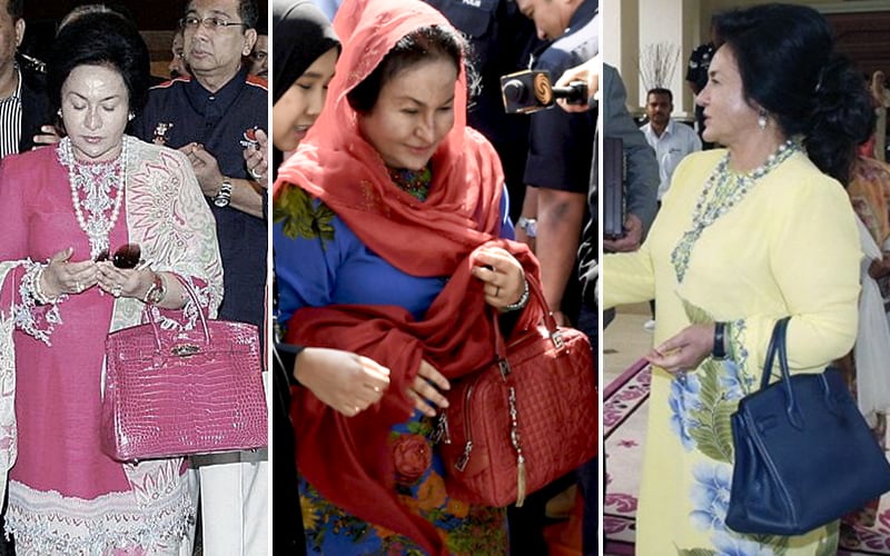 Birkin shop bag rosmah