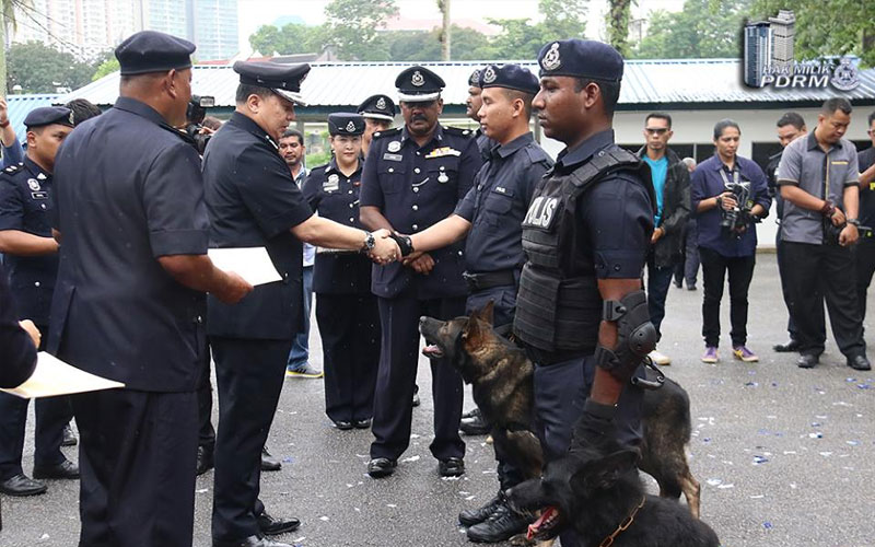 Tugu Peringatan Untuk ‘Anjing Tempur’ Unit K9 PDRM | FMT