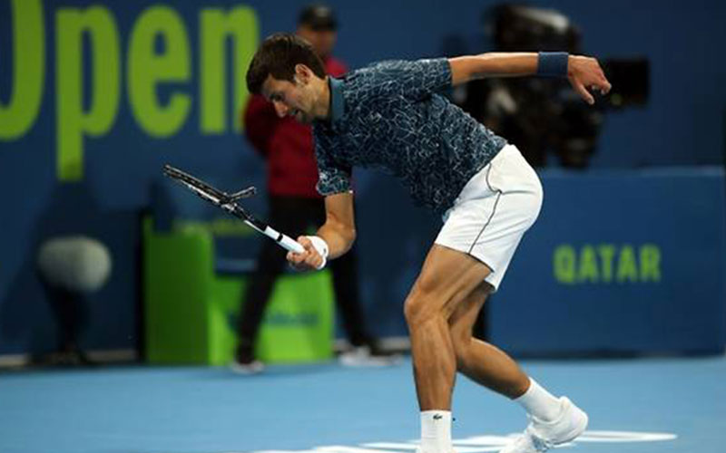 Djokovic crashes out of Qatar Open