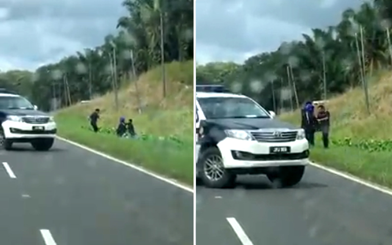 Motorcyclist seen beaten by Sabah JPJ officers in viral video handed ...