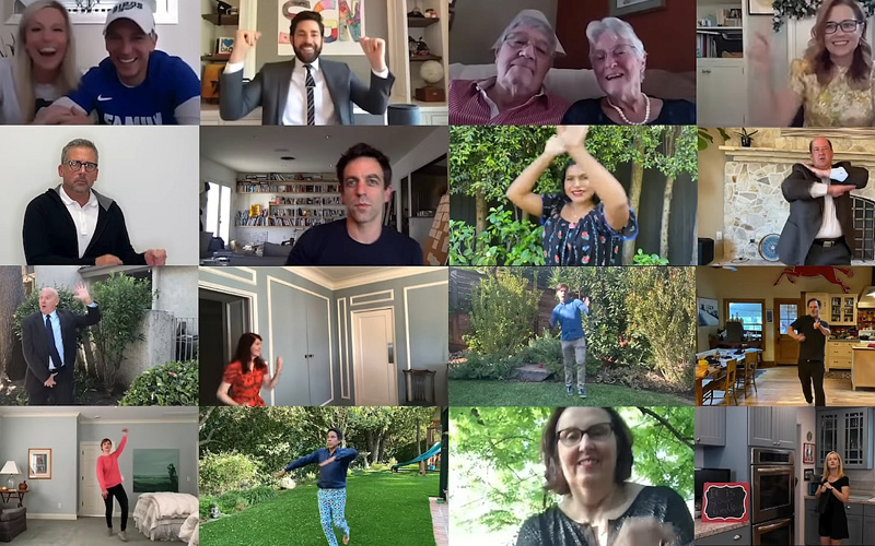 The Office Cast Reunites For A Zoom Wedding