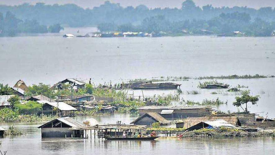 Flash floods rock India’s Assam, killing at least eight