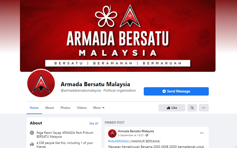 PPBM Youth slams ex members using official FB page to sow