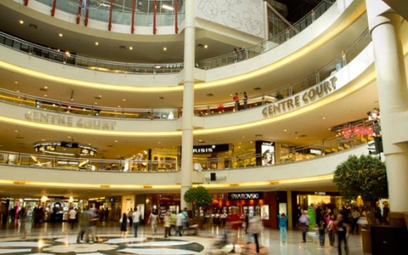 Info Counter Centre Court, Mid Valley Megamall - Shopping Mall in