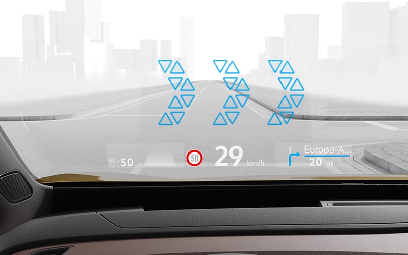 cars with head up display australia