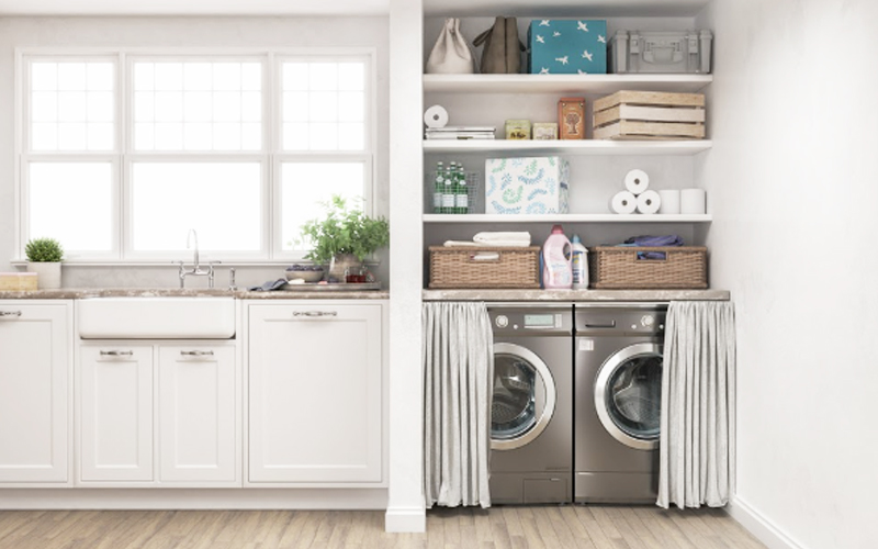 4 quirky kitchen-laundry room ideas for tight spaces | FMT