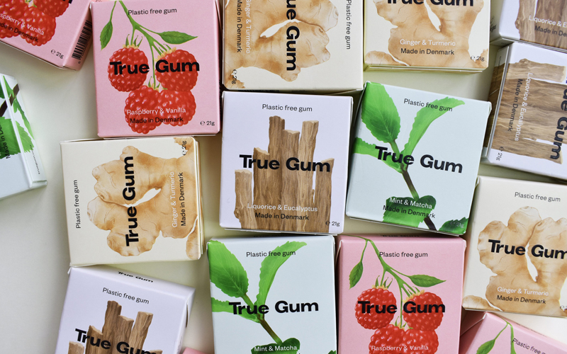 New chewing gum is plastic- and sugar-free