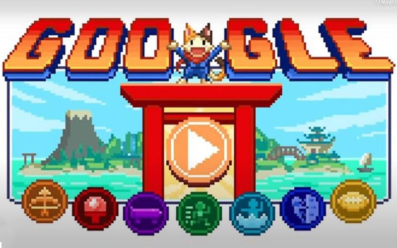 Google Doodle announces Tokyo Olympics start with anime-inspired game