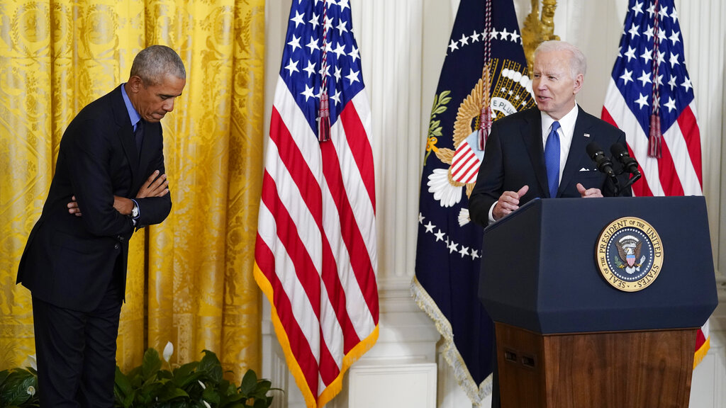 Obama, Biden reunite to tout Obamacare, new provision Free Malaysia