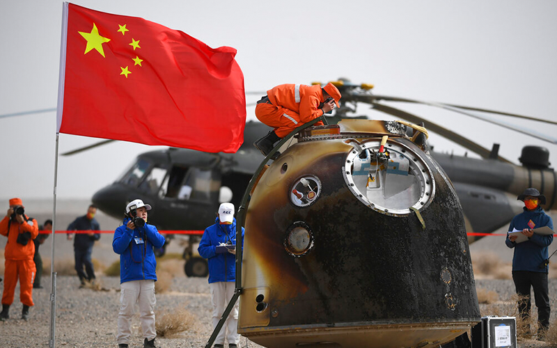 3 Chinese Astronauts Return To Earth After 6 Months In Space | FMT