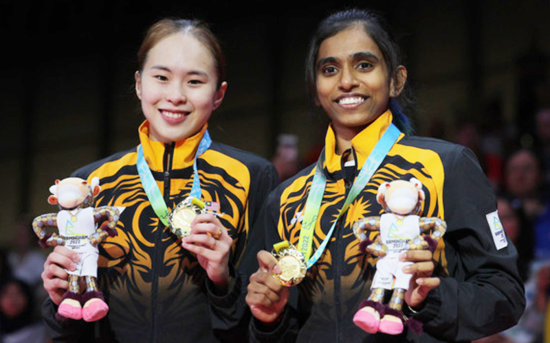 Women’s doubles pair strike 7th gold at Commonwealth Games | FMT