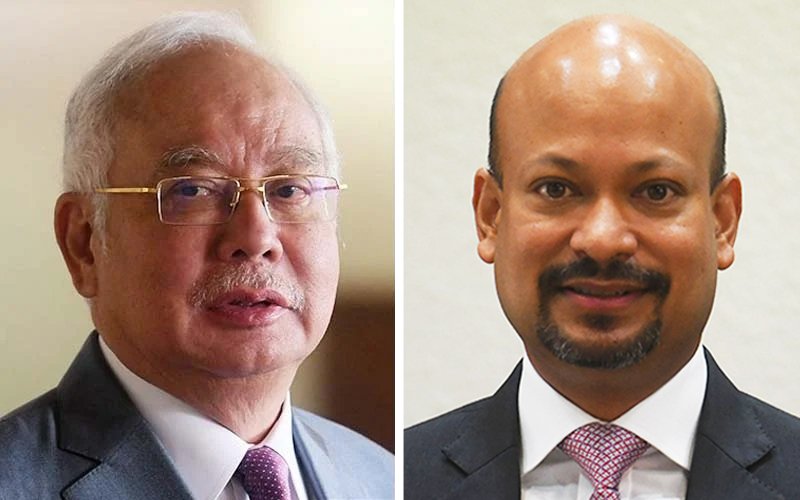 Pendakwaan fail rayuan terhadap pembebasan Najib, Arul Kanda