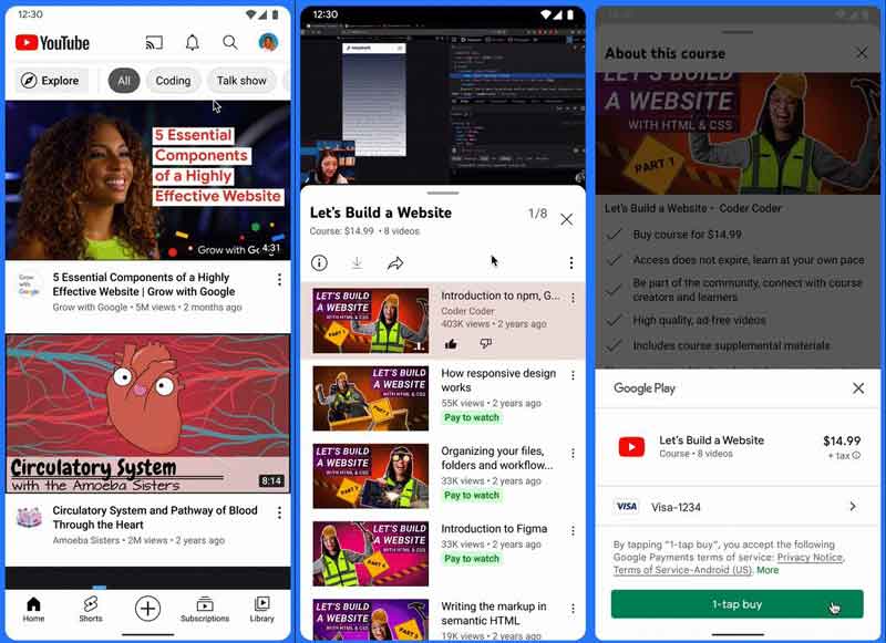 Youtube video watch deals online free