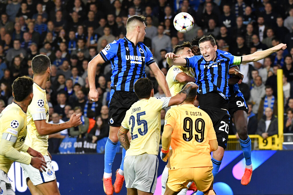 Porto Advance To Knockout Phase With 4-0 Win Over Club Brugge | Free ...