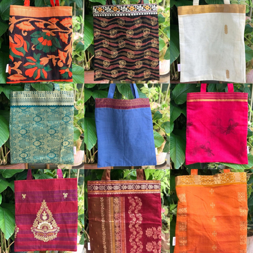 ‘sareeUP’: turning pre-loved sarees into charming bags | Free Malaysia ...