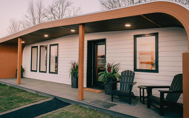 This 3Dprinted house is entirely recyclable FMT