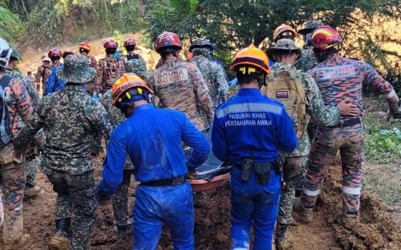 Body Of Last Batang Kali Landslide Victim Found Fmt