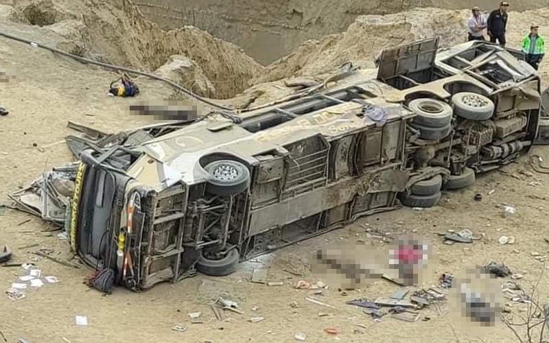 Bus Plunges Off Cliff In Peru, Killing At Least 24 | FMT