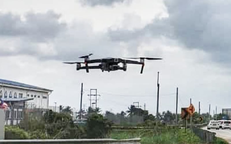 40 Notis Saman Lalu Lintas Kelantan Dikesan Melalui Dron Free