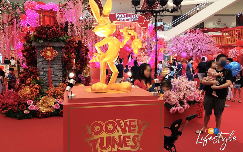 Chinese New Year decor at Klang Valley malls in full bloom despite