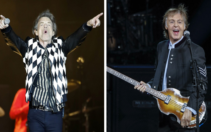 Rolling Stones, Paul McCartney Recording Music Together