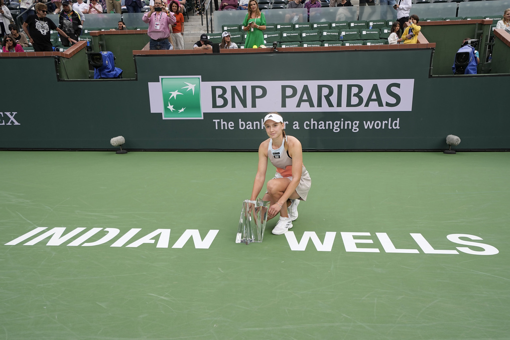 Rybakina sets sights on top ranking after Indian Wells triumph | FMT