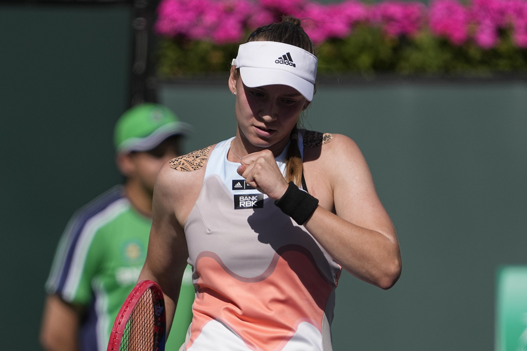 Wimbledon Champion Rybakina Reaches Indian Wells 4th Round | Free ...