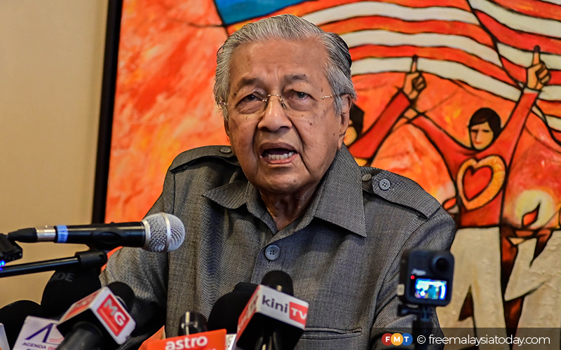 I quit GTA to focus on ‘Malay Proclamation’, says Dr M