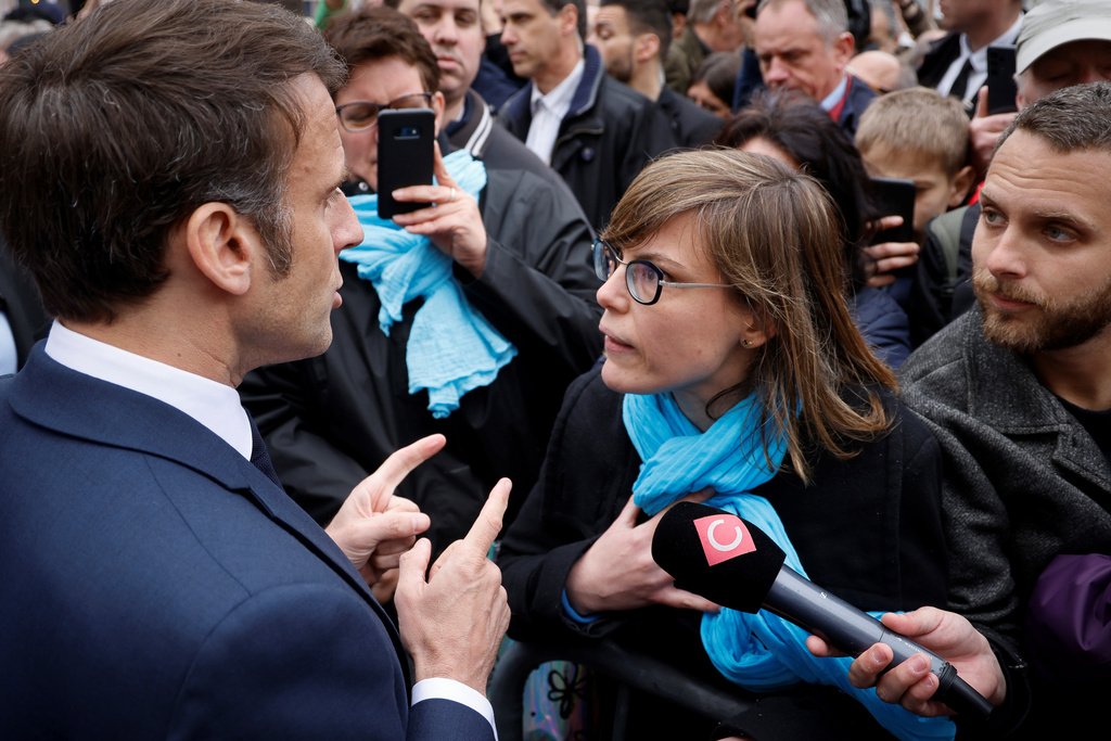 Angry Crowd Heckles Macron Over French Pensions Legislation | FMT