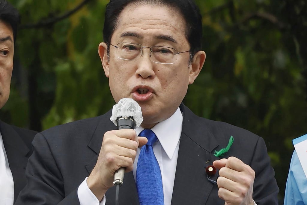 Kishida says Japan will keep calling for China to act responsibly