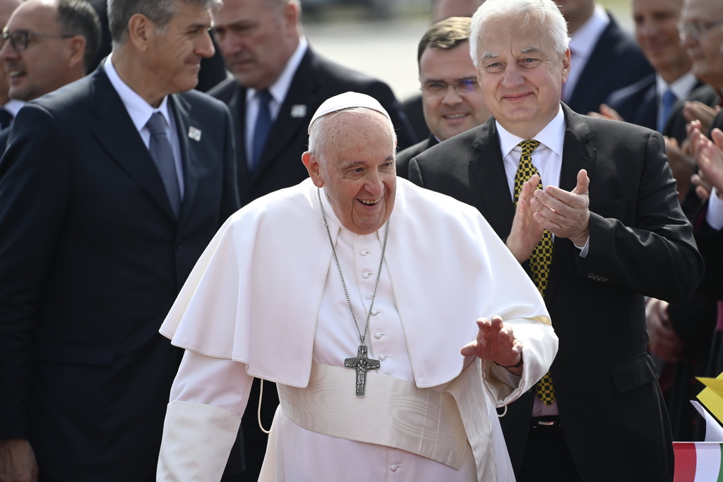 pope visit in hungary