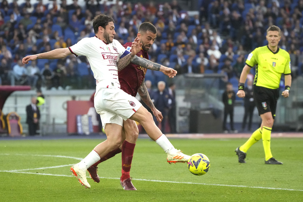 Saelemaekers snatches late draw for Milan at Roma FMT