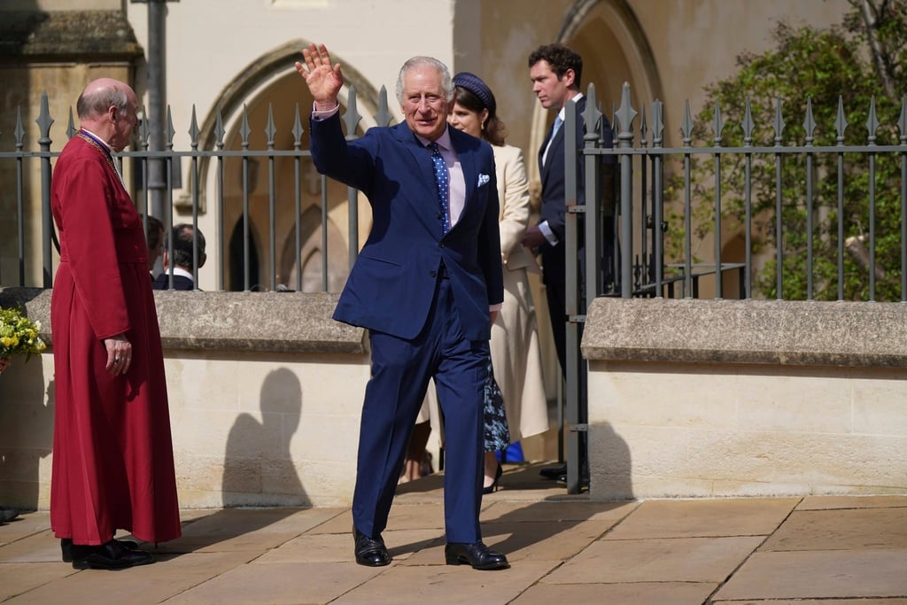 British royals gather for King Charles’ first Easter