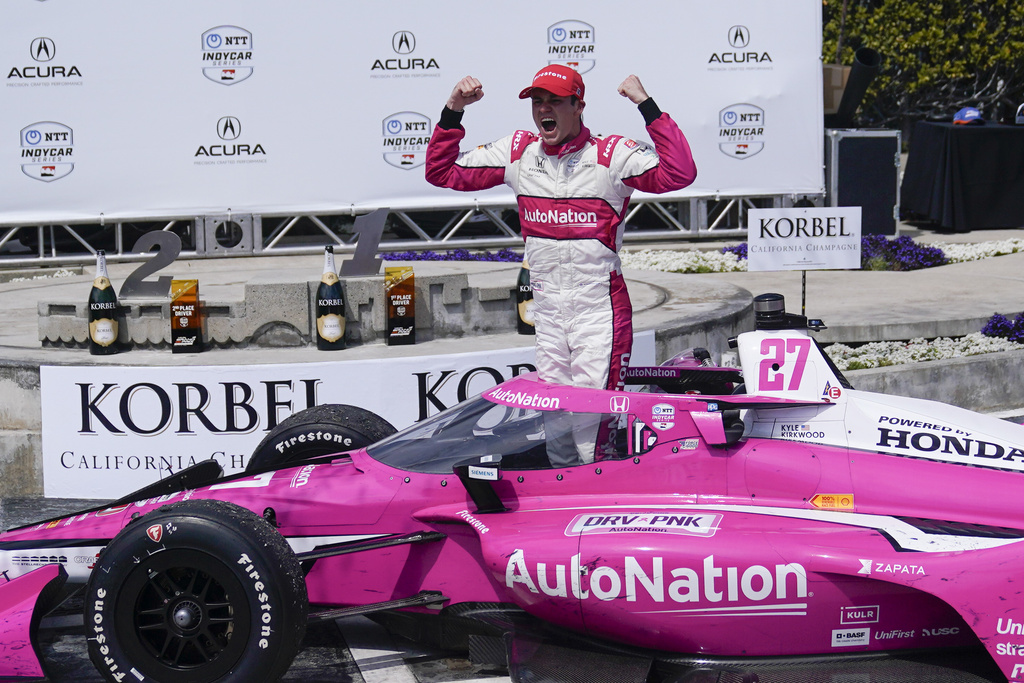 Kirkwood lands 1st IndyCar win at Long Beach | Free Malaysia Today (FMT)