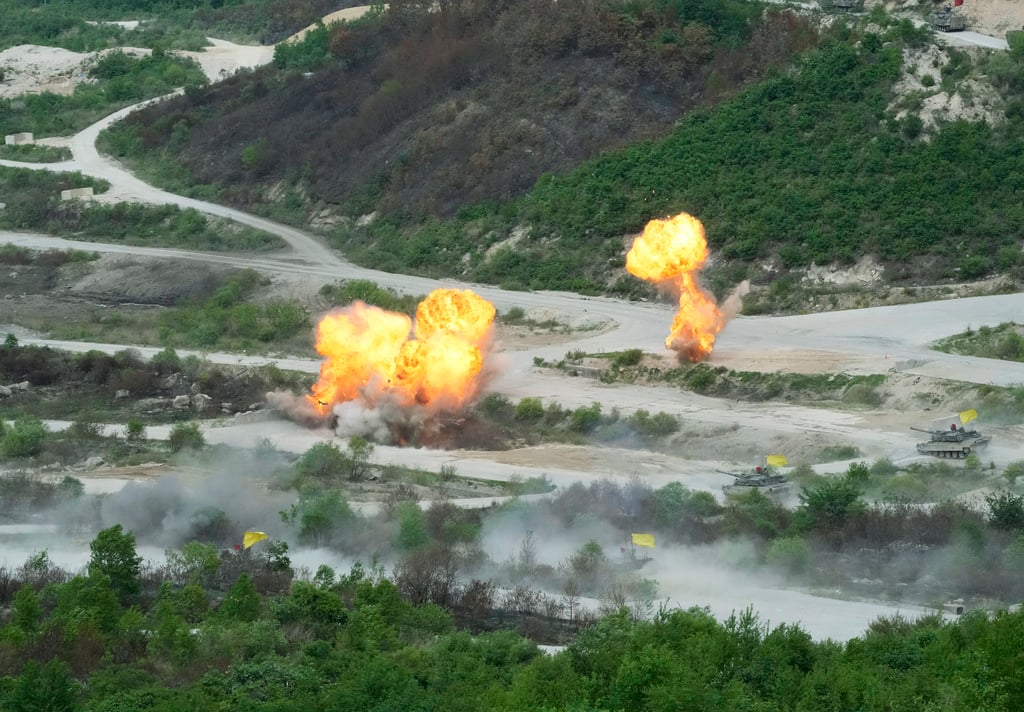 S Korea Us Hold Largest Live Fire Drills Fmt