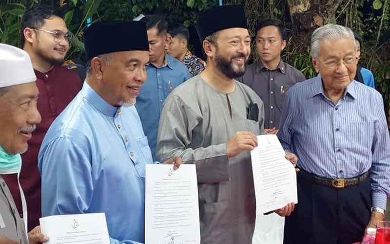 Kedah Pejuang signs Dr M’s ‘Malay Proclamation’