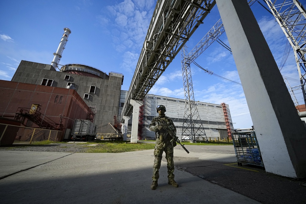 Over 1,600 evacuated from areas near Zaporizhzhia nuclear plant