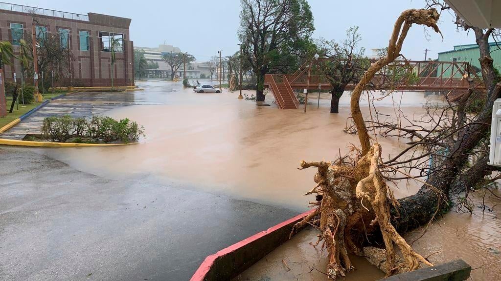 Most of Guam without power, water after Typhoon Mawar exits