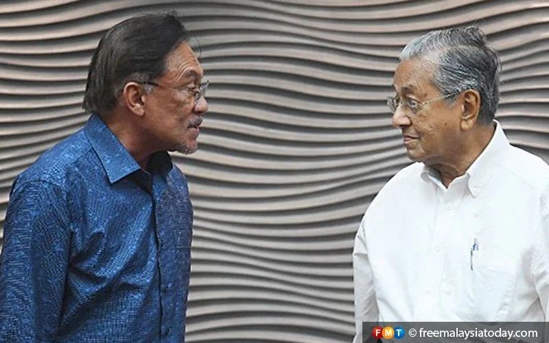 Dr M files RM150mil libel suit against Anwar