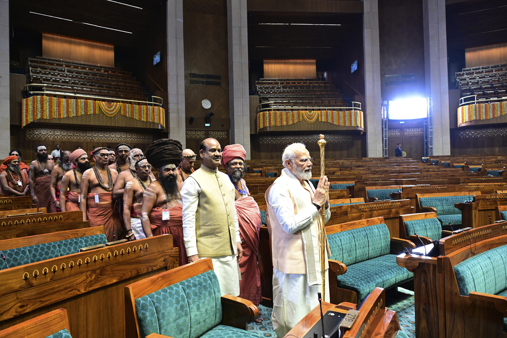 Modi inaugurates new parliament building amid boycotts | Free Malaysia ...