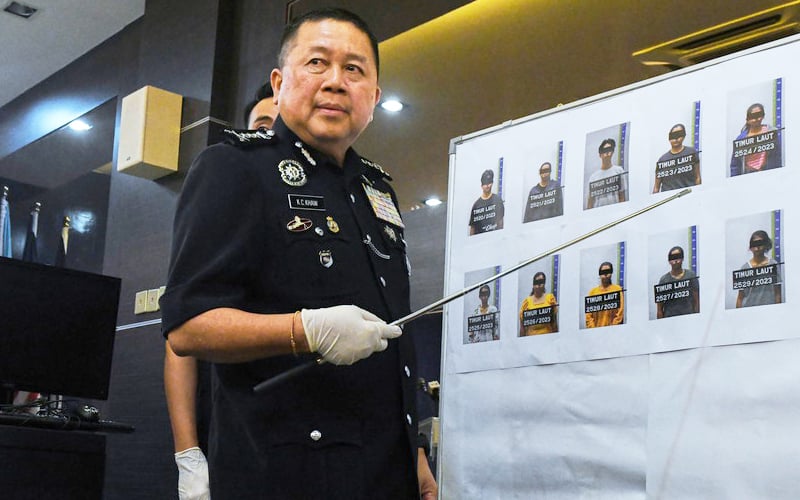 Penang cops round up 38 suspected loan sharks